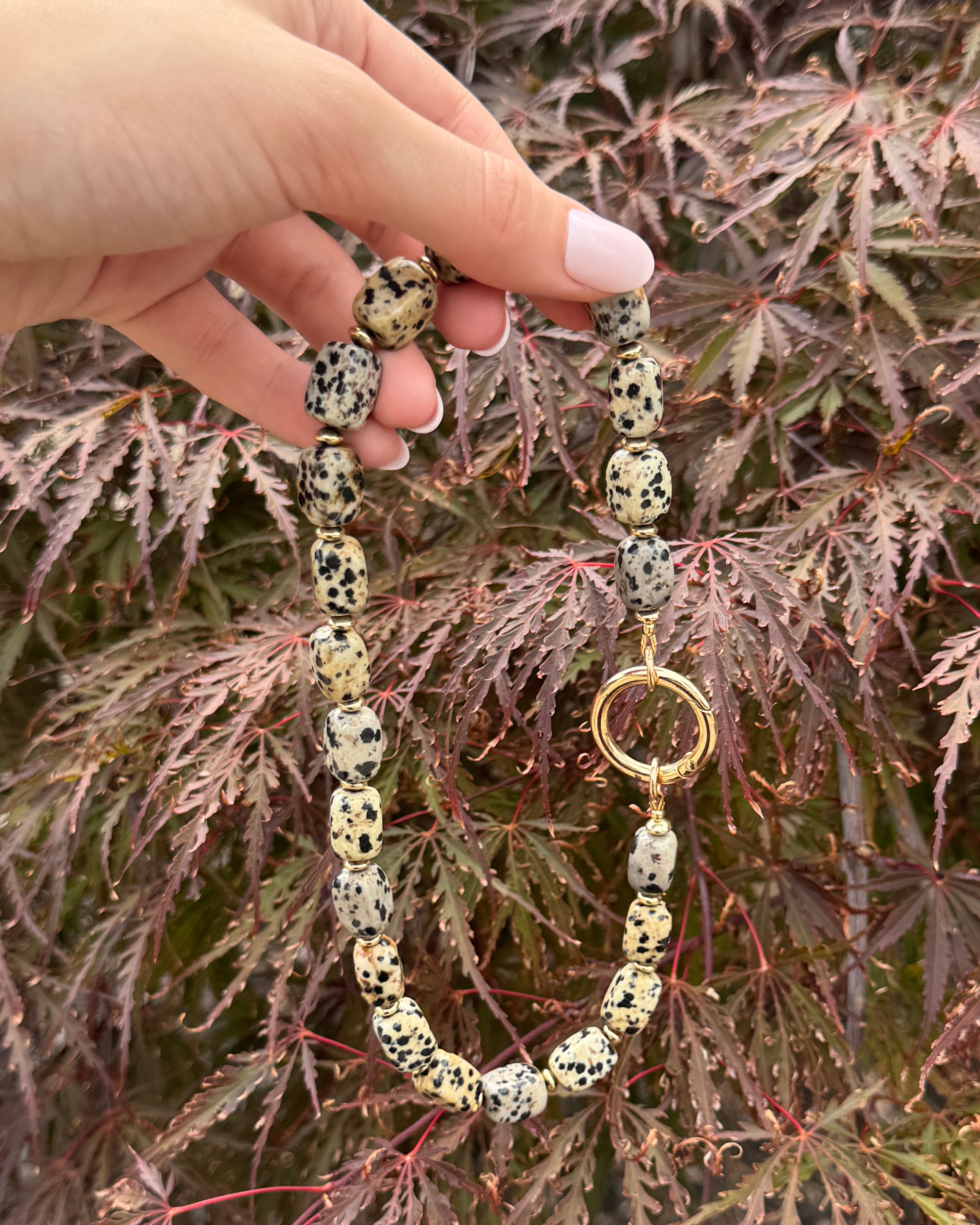 Dalmatian Jasper Choker