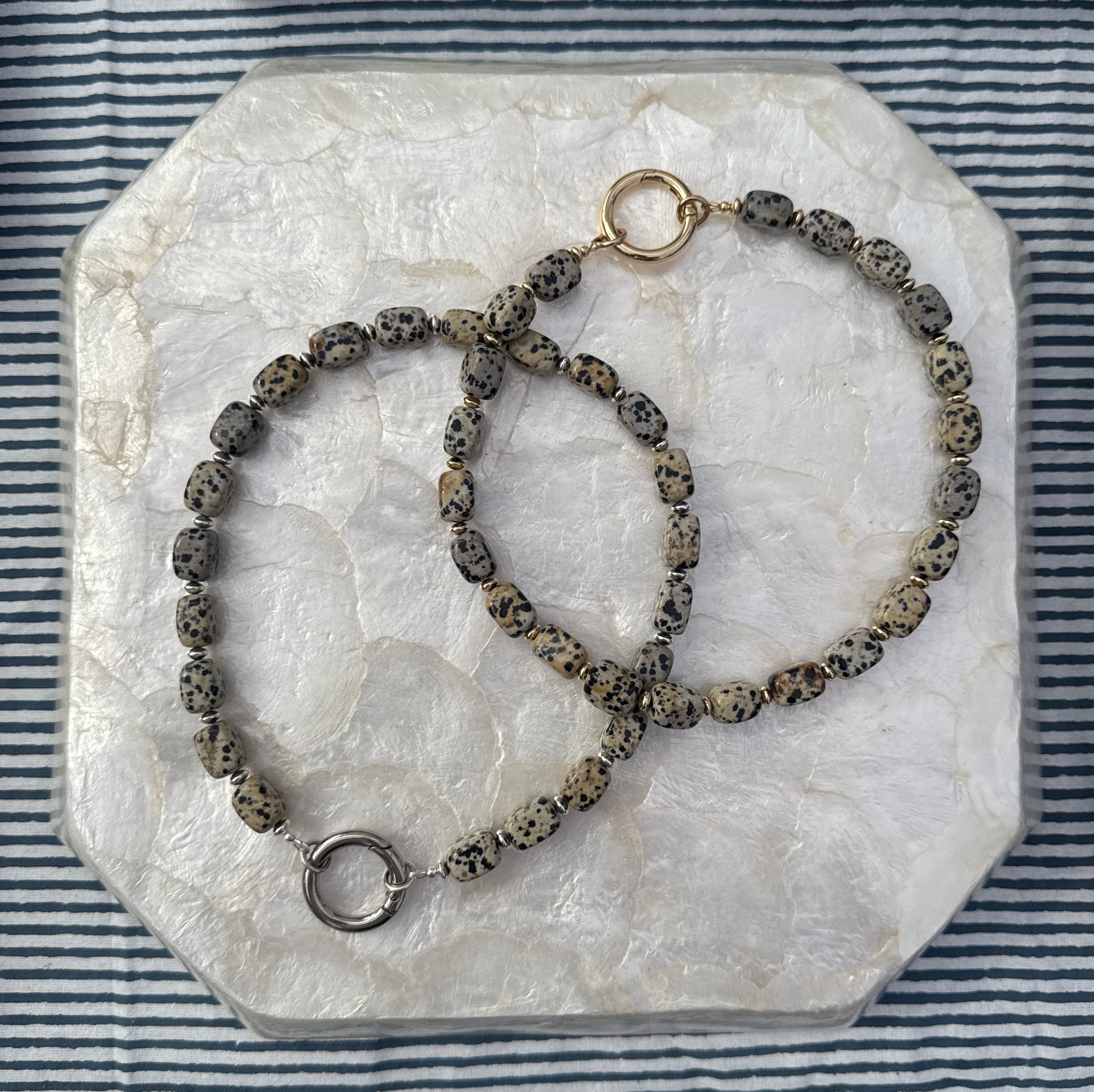 Dalmatian Jasper Choker